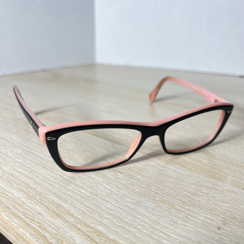 Ray-Ban RB5255 5024 Eyeglasses Black Pink Frames Only 53-16-135
